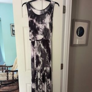 Latched Mama Tie Dye Maxi